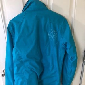 Blue Columbia girls coat